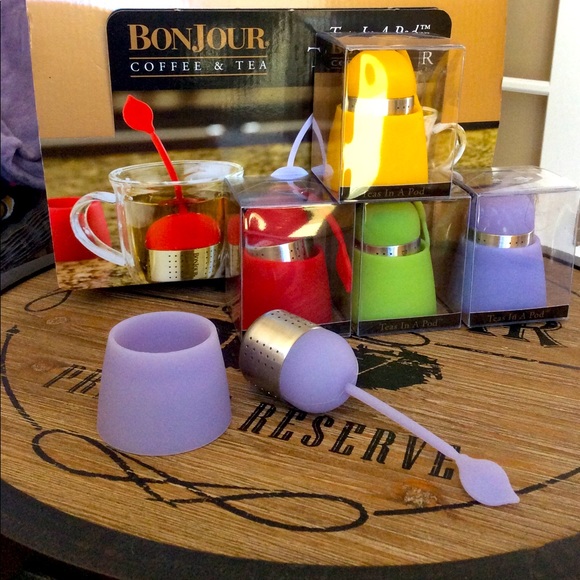 Other - Bundle of 2 - Bonjour tea infusers NWT. 2 for $6